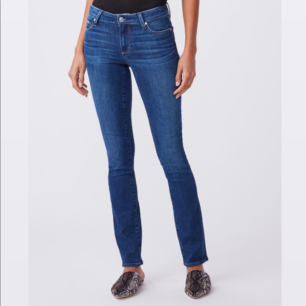 PAIGE “Skyline Skinny” blue jeans sz 30 *LIKE NEW*